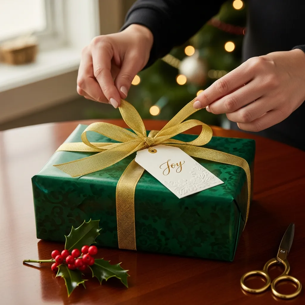 Premium gift wrapping